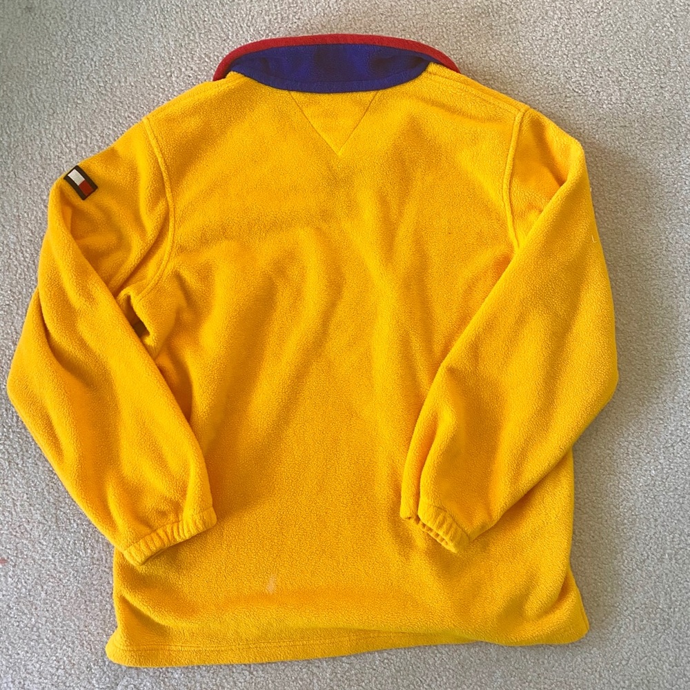 Vintage Tommy Hilfiger quarter zip pullover thrift - Picture 3 of 3
